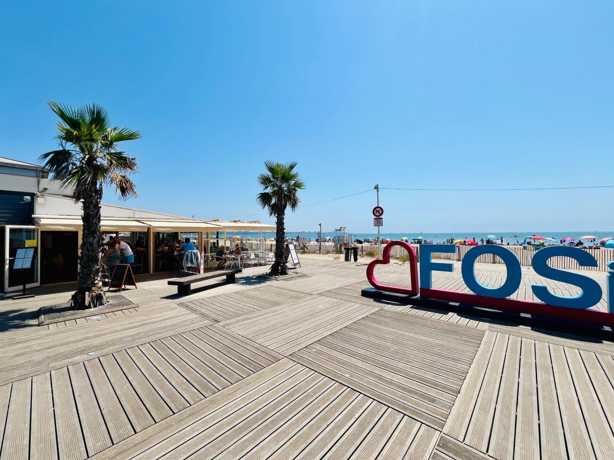 Le Coin De Mer 2, Bord De Mer, Plage 30M, Cosy, Clim, Wifi, 4 Personnes Fos-sur-Mer Dış mekan fotoğraf